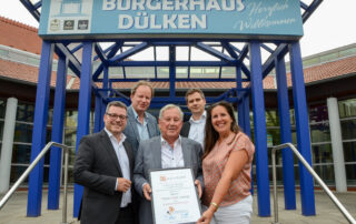 Hans Willi Ivangs ist Ehrenvorsitzender des Dülkener Bauvereins