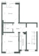 Grundriss - Schöne 2 Zimmerwohnung in ruhiger Lage